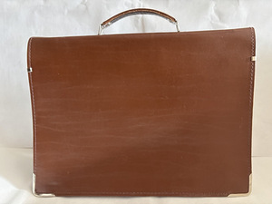 Vintage nahast portfell NSVL / nõukogude diplomaat 1972. a. (2 foto / 6)