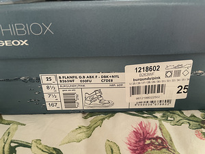 Зимние ботинки для девочек Geox s.25 (3 фото из 5)