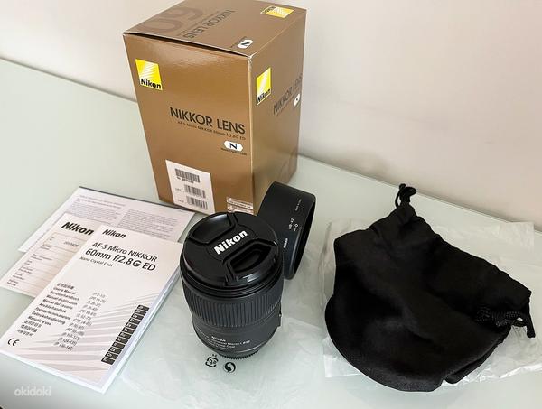 Nikon AF-S Micro-Nikkor 60mm f/2.8G ED+ 2 Hoya filtrid+ adap (foto #2)