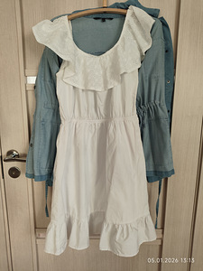 Vero moda teksalaadne pluus xs. Sobib S (2 foto / 3)