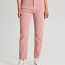 Новые розовые брюки с высокой талией, 36 (фото #1)
