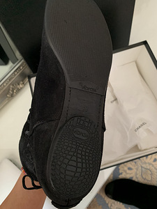 Кожаные ботильоны chanel original. 38 размер. (5 фото из 5)
