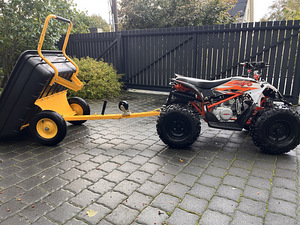 Laste ATV Kayo AT110 + käru (1 foto / 10)