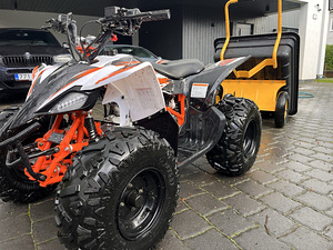 Laste ATV Kayo AT110 + käru (7 foto / 10)