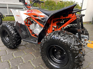 Laste ATV Kayo AT110 + käru (8 foto / 10)