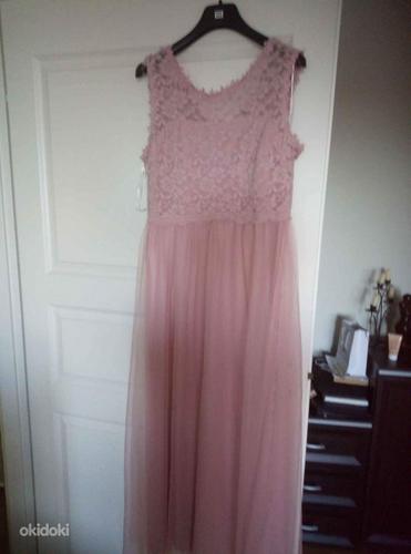 Pidulik roosa kleit salliga (foto #2)