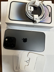 iPhone 14 pro 128 ostetud 20.10.23 space black aku 100% (4 foto / 5)