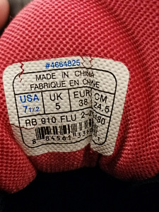 Reebok Tossud Nr 38 (3 foto / 3)