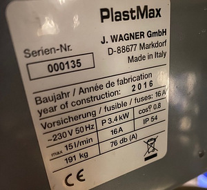 Распылитель штукатурки Wagner PlastMax (4 фото из 4)