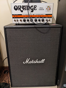 Orange Dual terror head и Marshall Code 212 Cab (1 фото из 1)