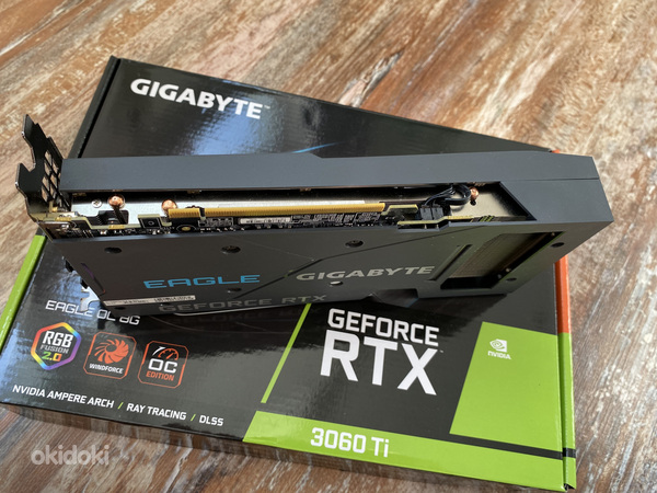 GeForce RTX™ 3060 Ti EAGLE OC 8G (rev. 2.0) (фото #3)