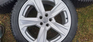 AUDI R19 ОРИГИНАЛЬНЫЕ ЛИТЫЕ ДИСКИ + ШИНЫ 245 45 19 CONTINENTAL (6 фото из 10)
