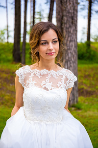 Свадебное платье, размер 34