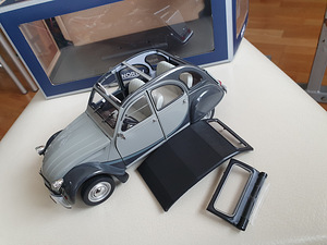 Uus mudelauto 1:18 Citroën 2CV (1 foto / 7)
