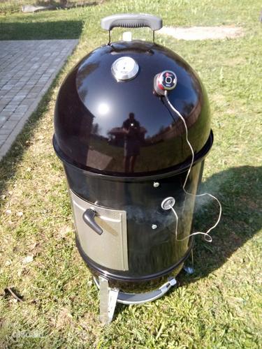 Коптильная печь Weber Smokey Mountaiun 47cm (фото #2)