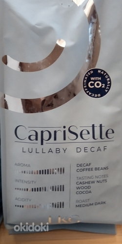 Кофе в зернах без кофеина Caprisette 1 кг. (фото #1)