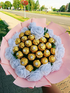 Съедобные букеты (6 фото из 9)