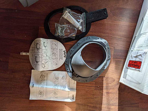 Soojustatud ventilatsiooni läbiviik Vilpe Flow, komplekt (5 foto / 6)