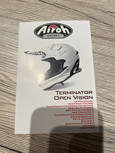 Airoh terminator open vision 2 шт. (4 фото из 4)