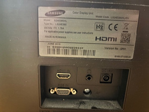 Müüa 24' Samsung monitor (2 foto / 2)