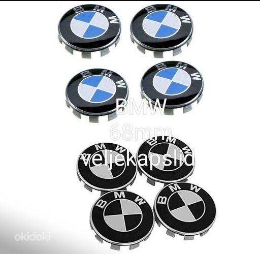 BMW veljekapslid 68mm olemas 2 varianti