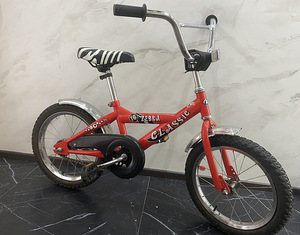 Jalgratas zebra classic 16 tolli (1 foto / 2)