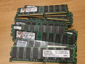 Lauaarvuti mälud DDR1 DDR2 DDR3 ja muu (5 foto / 8)