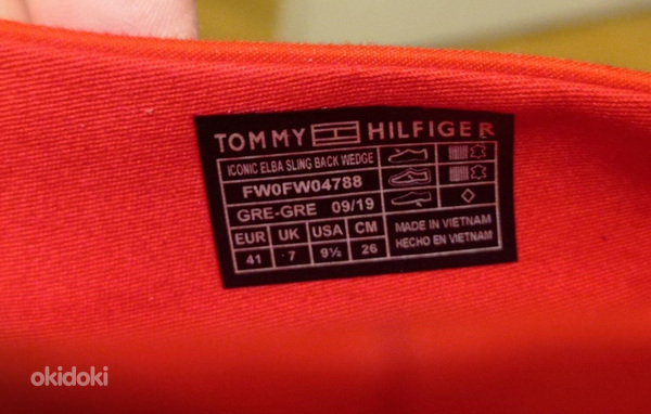 Новые женские туфли на платформе TOMMY HILFIGER, размер 41 (фото #8)