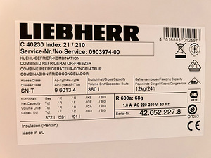 Kasutatud külmik Liebherr (6 foto / 6)