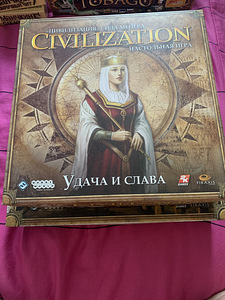 Civilization и дополнение настольная игра новые (2 фото из 2)