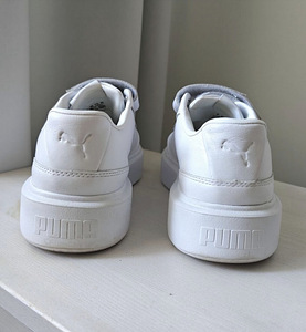 Puma women's white oslo maja tossud 38s (3 foto / 3)