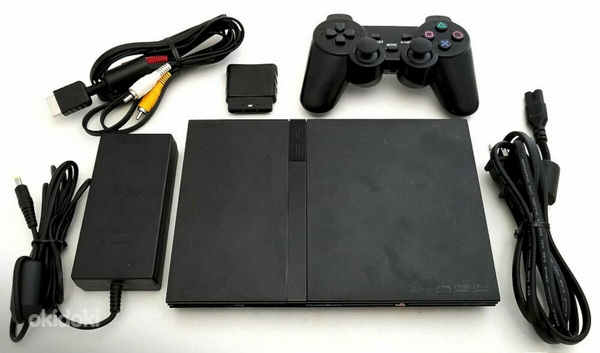 PS2 PlayStation 2 Slim moditud (~50 mängu)