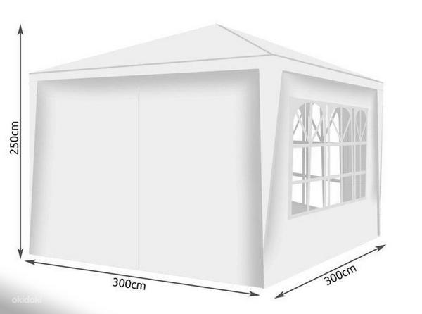 Садовый павильон садовый шатер палатка 3 x 3м новый 4 стены (фото #4)