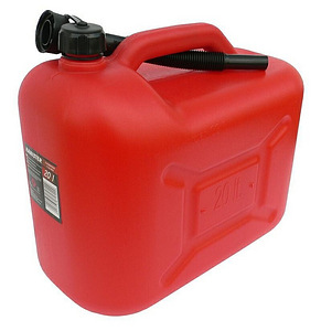 20L PLASTIKANISTER kanister - PUNANE (3 foto / 3)