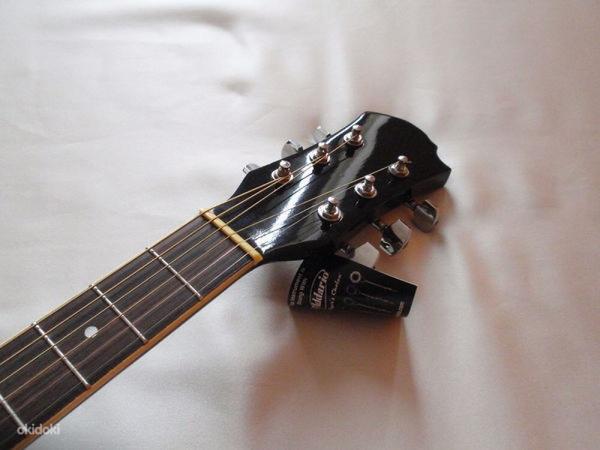 Акустическая гитара, сумка, ремень, ТЕМНО-СИНЯЯ, новая (фото #2)