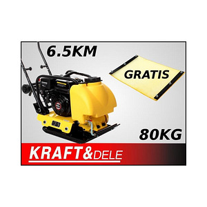 Уплотнитель грунта 6,5 л.с. 80кг KD1181 Kraft&Dele (2 фото из 2)