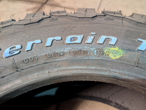 BFGoodrich 245/65R17 AT KO2 rehvid, uued (3 foto / 4)
