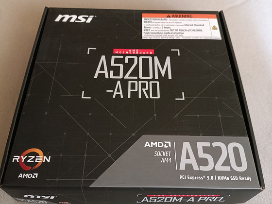MSI A520M-A PRO AMD