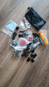Sjcam sj8 pro + tarvikud (inventar) + 2 akut (2 foto / 2)