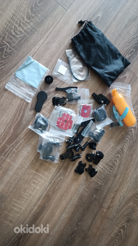 Sjcam sj8 pro + tarvikud (inventar) + 2 akut