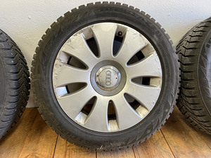 16" 5x112 audi valuveljed naastrehvidega (3 foto / 9)