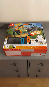 Nintendo Switch V2 + Ring Fit Bundle, Nägu Uus (1 foto / 4)
