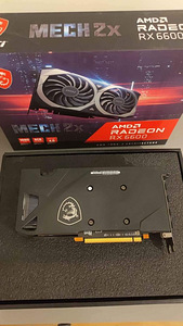MSI RX 6600 Mech 2x garantii 1.5 a. (4 foto / 5)