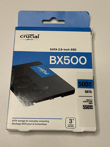 Crucial SSD BX500 500GB 2.5" (1 foto / 1)