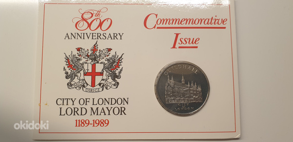 City of London 800 anniversary commemorative issue