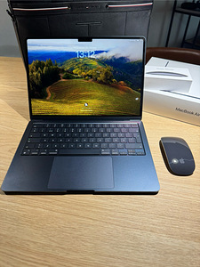 Apple macbook air m2 + magic mouse + tommy kott, garantii (2 foto / 3)