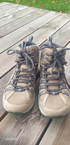 Columbia Женские кожаные походные ботинки Talus Ridge Mid Ou (фото #3)