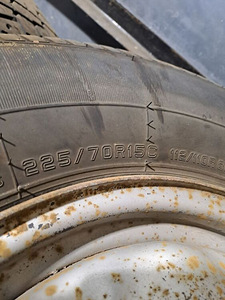 Диски Ford Transit 15" 5x160 ET60 с шинами (5 фото из 7)