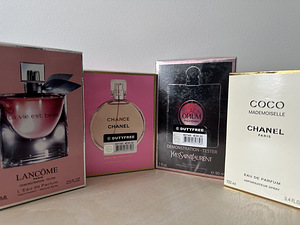 Chanel, Paco Rabane, Tom Ford, YSL