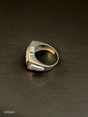 Мужское кольцо с бриллиантами (фото #2)